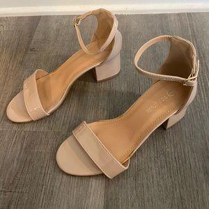 Patent Leather Nude Heels